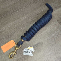 Nylon Rope Lead, bull snap *vgc/gc, mnr dirt, stained, rust
