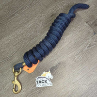 Nylon Rope Lead, bull snap *vgc/gc, mnr dirt, stained, rust
