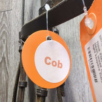 Thick Flat Bridle *N0 Noseband, gc, clean, loose hooks, scrapes, rubs, tight keepers
