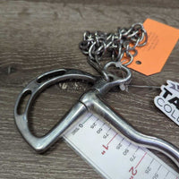 Low Port Kimberwick Bit, chain *vgc/gc, clean, scuffs, residue
