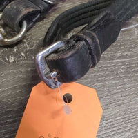 Cotton Web Reins, Buckles, Contact Hand Loops, Snaps *vgc, mnr dirt
