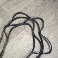 Cotton Web Reins, Buckles, Contact Hand Loops, Snaps *vgc, mnr dirt
