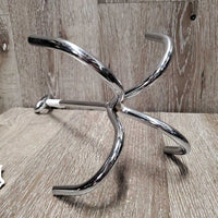 4 Prong Hanging Metal Bridle Hook *vgc, mnr dirt/residue
