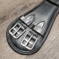 Padded Leather Dressage - Short Girth *vgc/xc, mnr scratches, hairy & dirty seams
