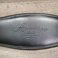 Padded Leather Dressage - Short Girth *vgc/xc, mnr scratches, hairy & dirty seams
