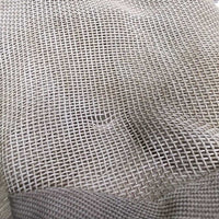 Hard Mesh Fly Mask, Nose *gc/fair, clean, dirty?residue, stains, edges: rubs & thin, clumpy, hairy, holes, unstitched, hairy
