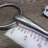 Thick Hollow Mouth Loose Ring Bit *gc, clean, stains, scuffs, scratches, chews

