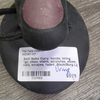 Soft Spike Curry, handle, string *gc, clean, stains, scratches, slices, rubs, scrapes, faded
