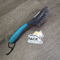 Hard Bristle Tail Brush, String *gc/fair, sharp bristles - missing ends, dirty, hairy, scrapes, rubs, stains
