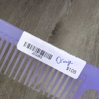 Thick Plastic Mane Comb *vgc, clean, stains, residue?
