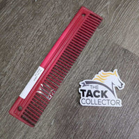 Plastic Mane Comb *gc, clean, stains, residue
