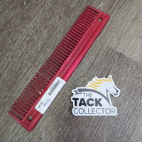 Plastic Mane Comb *gc, clean, stains, residue
