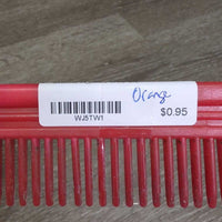 Plastic Mane Comb *gc, clean, stains, residue
