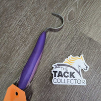 Soft Touch Thick Rubber Handle Hoof Pick *gc, clean, scratches, stains
