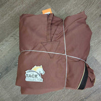 Rain Sheet, 2 legs *gc, clean, 0 wpf, repairs, mnr faded, threads, snags, unstitched, rubs
