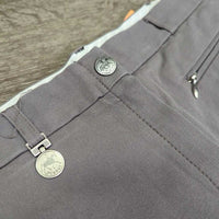 Full Seat Breeches *gc, faded, pilly ankle edges, thread, stains, mnr snags older
