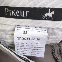 Full Seat Breeches *gc, faded, pilly ankle edges, thread, stains, mnr snags older
