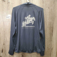 Light Jacket, zipper "Springbank X-Country" *gc, hairy, rubs, pills, seam rubs, mnr dirt
