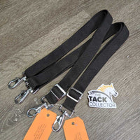 2 Elastic Leg Straps *xc?new, clean
