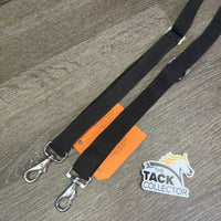 2 Elastic Leg Straps, loop end *like new, clean & mnr dirt & hair
