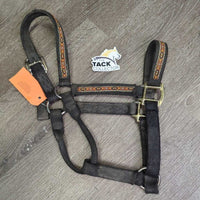 Thick Nylon Halter *gc, dirty, snags, rubs, faded, stains, oxidized, rip
