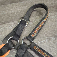 Thick Nylon Halter *gc, dirty, snags, rubs, faded, stains, oxidized, rip
