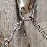 Metal 4 Bar Hanging Blanket Rack *gc, rust, scuffs, residue?, loose caps
