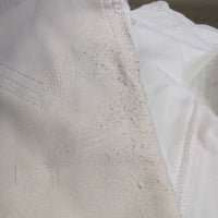 Euroseat Breeches *gc, rubs/pills, discolored & stained seat/legs, dingy, hairy lining
