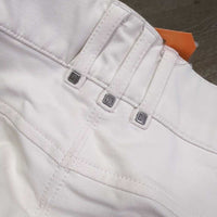 Euroseat Breeches *gc, rubs/pills, discolored & stained seat/legs, dingy, hairy lining
