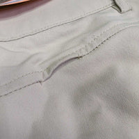Euroseat Breeches *gc, rubs, pills, snags, mnr stains unstitched knees, seam puckers, discolored & stained seat/legs
