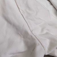 Euroseat Breeches *gc, undone seams, stained & discolored seat/legs, stains, rubs, pills
