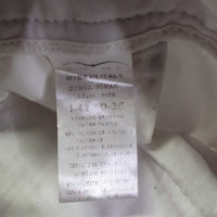 Euroseat Breeches *gc, undone seams, stained & discolored seat/legs, stains, rubs, pills
