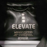 Light Quilt & Fleece Jacket, Zipper "Eclipse" *gc/fair, hairy, rubs, dirty, pills, stains, frayed cuffs
