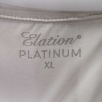 JUNIORS Show Sun Shirt, Zip, Mesh & Shoulders Sleeves, 1/4 Zip Up *vgc, pulled cuff seams
