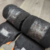 2 Polo Wraps *gc/fair, clean v.hairy, stretched/wavy edges, faded, clumpy
