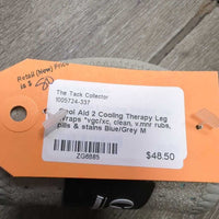 2 Cooling Therapy Leg Wraps *vgc/xc, clean, v.mnr rubs, pills & stains
