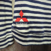 LS Hoodie Shirt, strings, "Badminton Horse Trial" *vgc, clean, mnr hair, seam rubs & frays, puckers?shrunk
