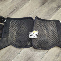 Closed Boots, velcro *gc/fair, v.weak velcro, clean, stains, v.hairy, inside residue, rubs, clumpy
