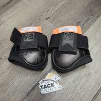 Hind Boots, velcro *gc, clean, polished?, inner rubs, residue & thin spots
