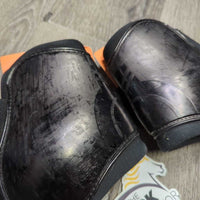 Hind Boots, velcro *gc, clean, polished?, inner rubs, residue & thin spots

