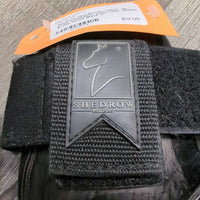 Hind Boots, velcro *gc, clean, polished?, inner rubs, residue & thin spots
