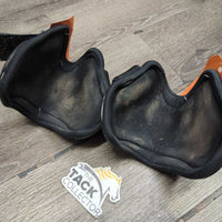 Hind Boots, velcro *gc, clean, polished?, inner rubs, residue & thin spots

