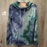 Light Jersey LS Hoodie Shirt, strings *xc/vgc
