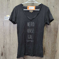 SS Cotton T Shirt *vgc, clean, mnr faded, cracking text & hair
