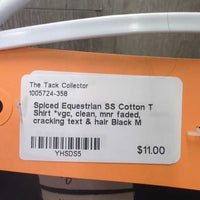 SS Cotton T Shirt *vgc, clean, mnr faded, cracking text & hair
