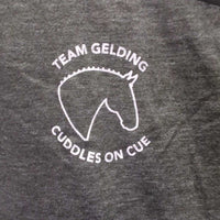 SS Cotton T Shirt "Team Gelding" *vgc, clean, mnr cracking logo
