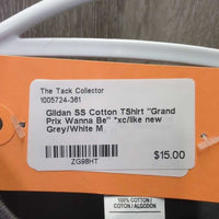 SS Cotton TShirt "Grand Prix Wanna Be" *xc/like new
