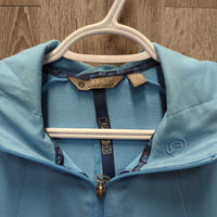 Light Jacket, Hood, Zipper *gc, mnr rubs & pills, stained cuffs & sleeves, mnr unstitched seams
