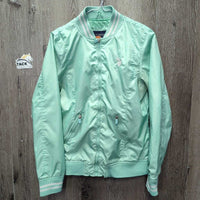 Light Nylon Bomber Jacket, zipper *gc, pit stains
