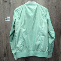 Light Nylon Bomber Jacket, zipper *gc, pit stains

